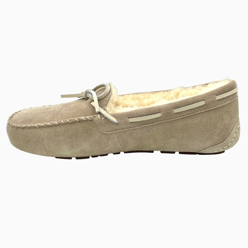 Australia Luxe Collective Prost Slippers 10 Beige Shearling Moccasin NWOB - Picture 4 of 11